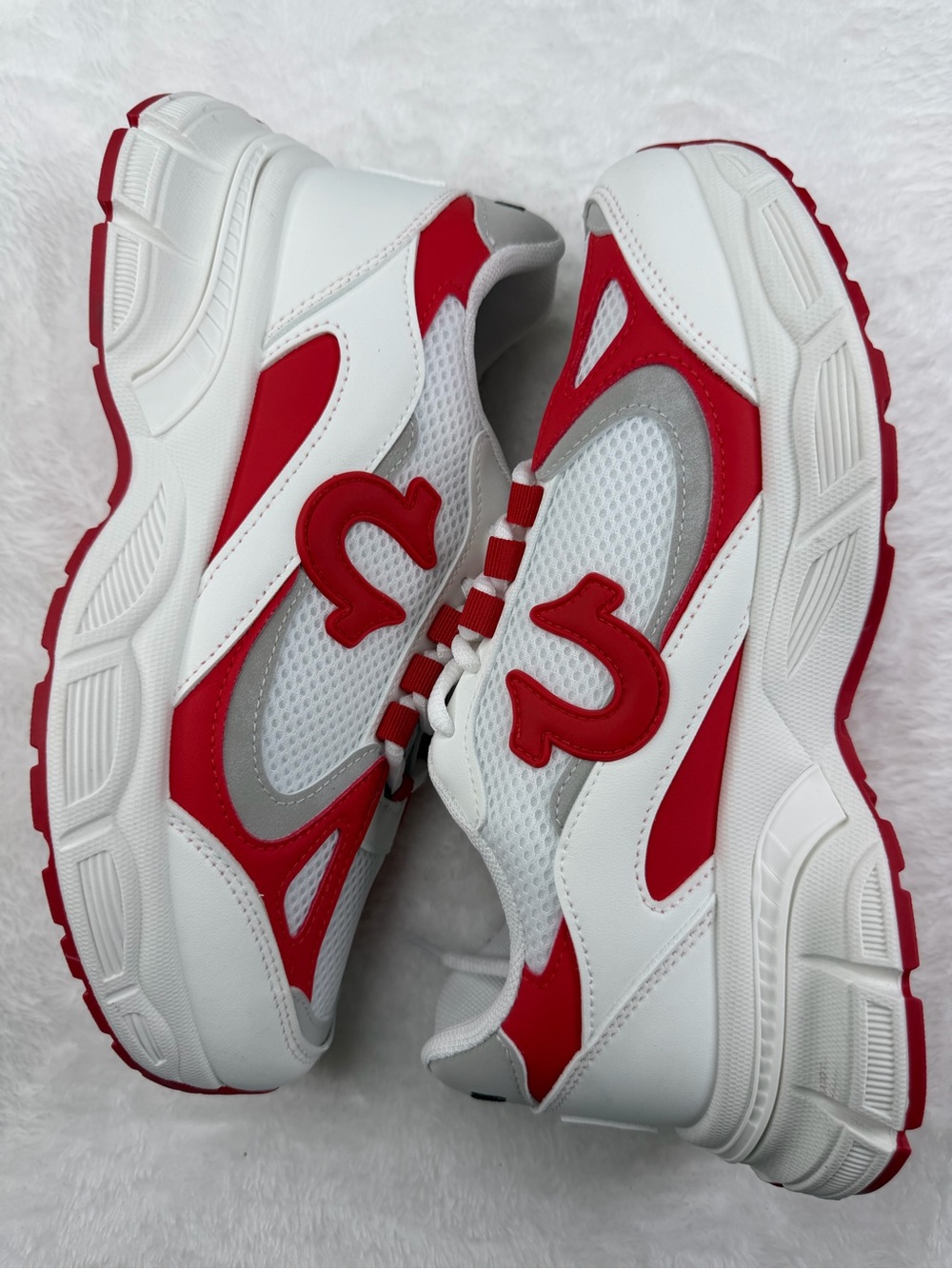 True Religionwomen’s white & Red Athletic Sneakers - Picture 5 of 6
